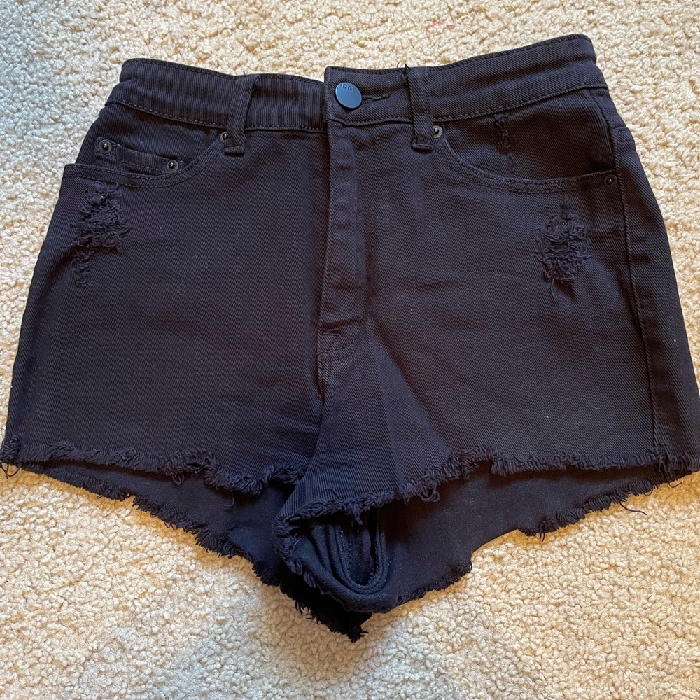 BDG High Rise Cheeky jean shorts